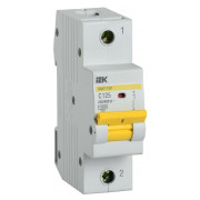 Автоматичний вимикач IEK ВА47-150 1P 125А тип C 15кА міні-фото