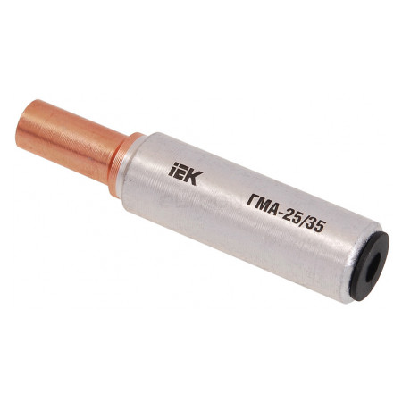 Гільза IEK ГМА-95/120 мідно-алюмінієва з'єднувальна (UGTL10-095-14) фото