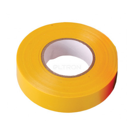 Изолента IEK 0,13×15 мм желтая (общего применения) 10 метров (UIZ-13-10-10M-K05) фото