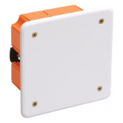 Коробка IEK КМ41022 розпаячна 92×92×45 мм для порожнистих стін міні-фото