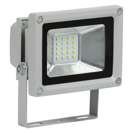 Прожектор світлодіодний (LED) IEK СДО 05-10 (10Вт) SMD сірий IP65 (LPDO501-10-K03) фото