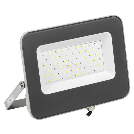 Прожектор світлодіодний (LED) IEK СДО 07-50 (50Вт) сірий IP65 (LPDO701-50-K03) фото
