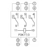Роз'єм IEK РРМ77/3 для РЭК77/3 модульний зображення 3 (схема)