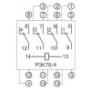 Роз'єм IEK РРМ78/4 для РЭК78/4 модульний зображення 3 (схема)