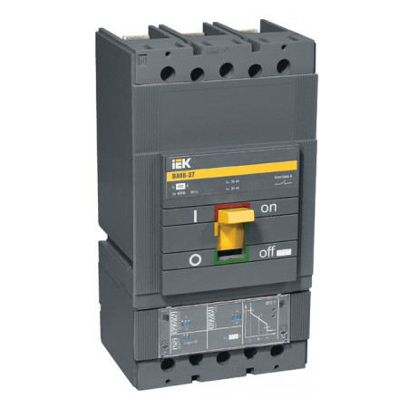 Автоматичний вимикач IEK ВА88-37 3P 400А 35кА з електронним розчеплювачем MP211 (SVA41-3-0400) фото