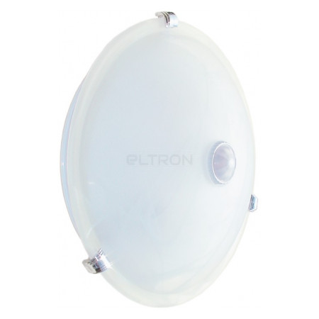 Світильник IEK НПО 3231Д білий 2x25 Вт з датчиком руху (LNPO0-3231D-2-025-K01) фото