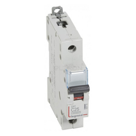 Автоматичний вимикач Legrand Dx3 1p 25А тип C 16кА (409116) фото