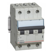 Автоматичний вимикач Legrand Tx3 3p 10А тип C 6кА міні-фото