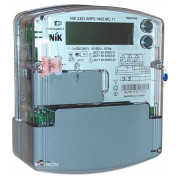 Счетчик электроэнергии NIK 2303 ARP3.1400.MC.11 трехфазный однотарифный 5(120)А 3×220/380В мини-фото