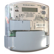 Лічильник електроенергії NIK 2303 ART.1000.M.11 трифазний однотарифний 5(10)А 3×220/380В міні-фото