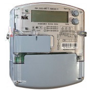 Счетчик электроэнергии NIK 2303 ARTT.1000.M.11 трехфазный многотарифный 5(10)А 3×220/380В мини-фото