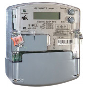 Лічильник електроенергії NIK 2303 ARTT.1800.MC.21 трифазний багатотарифний 5(10)А 3×220/380В міні-фото