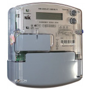 Счетчик электроэнергии NIK 2303 AT.1000.M.11 трехфазный однотарифный 5(10)А 3×220/380В мини-фото