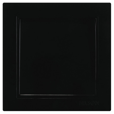 Выключатель Nilson Thor одноклавишный черный (27221001) фото
