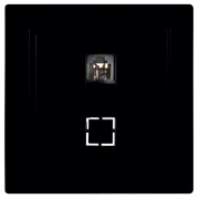 Розетка Nilson Thor телефонная (RJ11) черная мини-фото