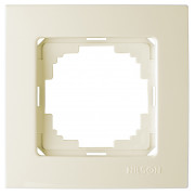 Рамка Nilson Touran 1-місна універсальна крем міні-фото