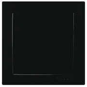 Выключатель Nilson Touran одноклавишный черный мини-фото