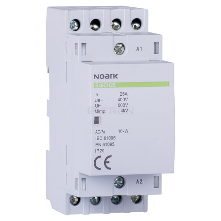 Модульний контактор NOARK Ex9CH25 22 25А 220/230V 2NO+2NC (102414) фото