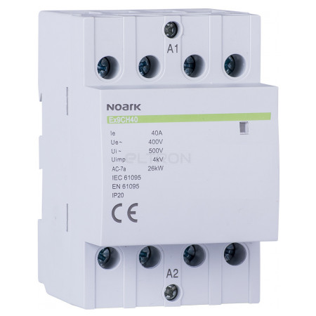 Модульний контактор NOARK Ex9CH40 40 40А 220/230V 4NO (102420) фото
