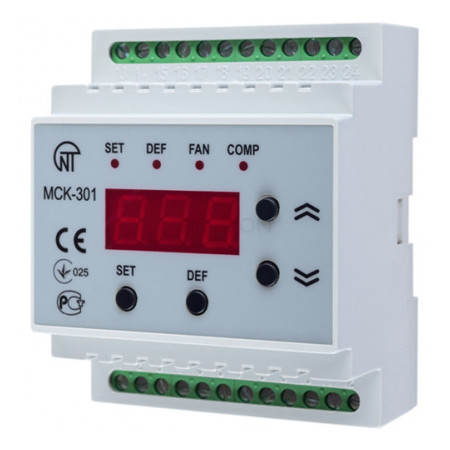 Контроллер управления температурными приборами Новатек-Электро МСК-301-3 фото