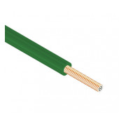 Провід Одескабель ПВ-3 1,5 мм² зелений установчий мідний гнучкий (ГОСТ) міні-фото