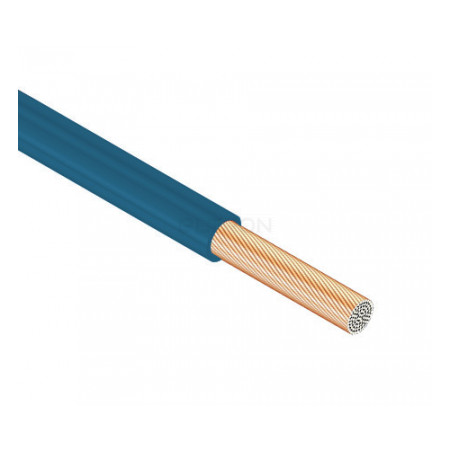 Провод Одескабель ПВ-3 16 мм² синий установочный медный гибкий (ГОСТ) фото