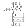 Автоматический выключатель защиты двигателя Schneider Electric TeSys GV3 Ir=62-73А изображение 5 (схема)
