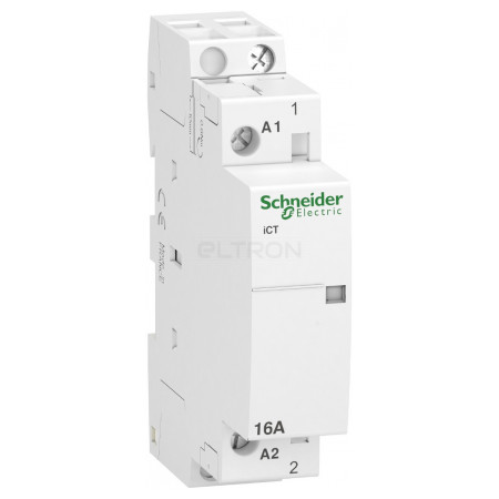 Модульний контактор Schneider Electric iCT (Acti9) 16A 1НВ 230/240В (A9C22711) фото