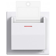 Выключатель Schneider Electric Asfora карточный механический с ключом (для отелей) белый мини-фото