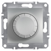 Светорегулятор (диммер) Schneider Electric Asfora поворотный проходной 600 Вт алюминий мини-фото