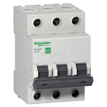 Автоматический выключатель Schneider Electric EZ9 (Easy9) 3P 10А тип B 4,5кА (EZ9F14310) фото