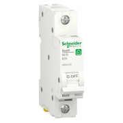 Автоматичний вимикач Schneider Electric Resi9 1P 20A тип B 6кА міні-фото