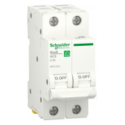 Автоматичний вимикач Schneider Electric Resi9 2P 16A тип C 6кА міні-фото