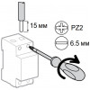 Дифференциальный автоматический выключатель Schneider Electric Resi9 1P+N 6А 30мА хар-ка C тип АC одномодульный изображение 4 (схема)